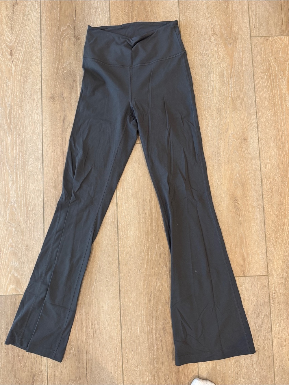 lululemon athletica Grey Flare Leggings